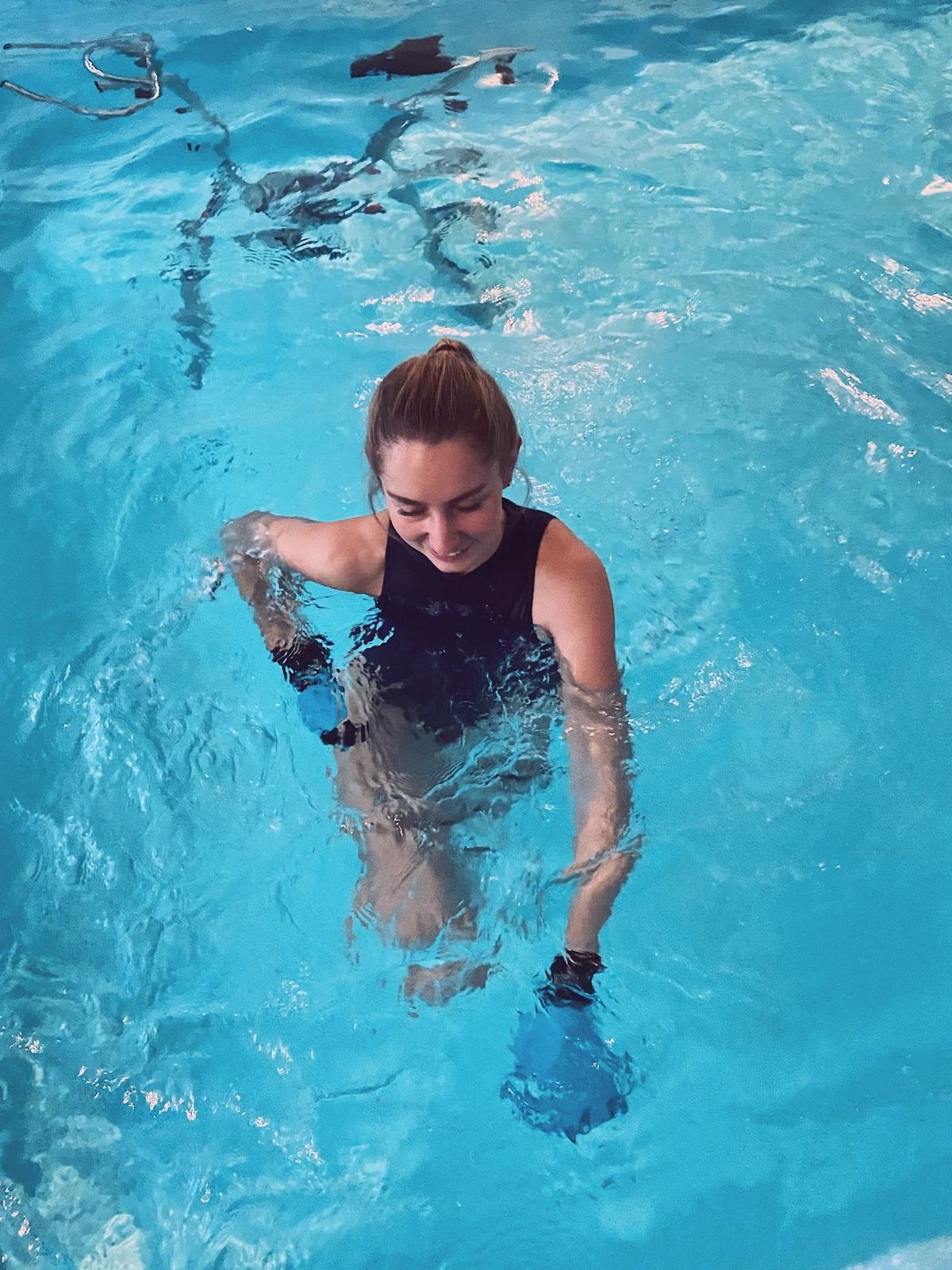 A clinic evaluating aquatic therapy as a service line