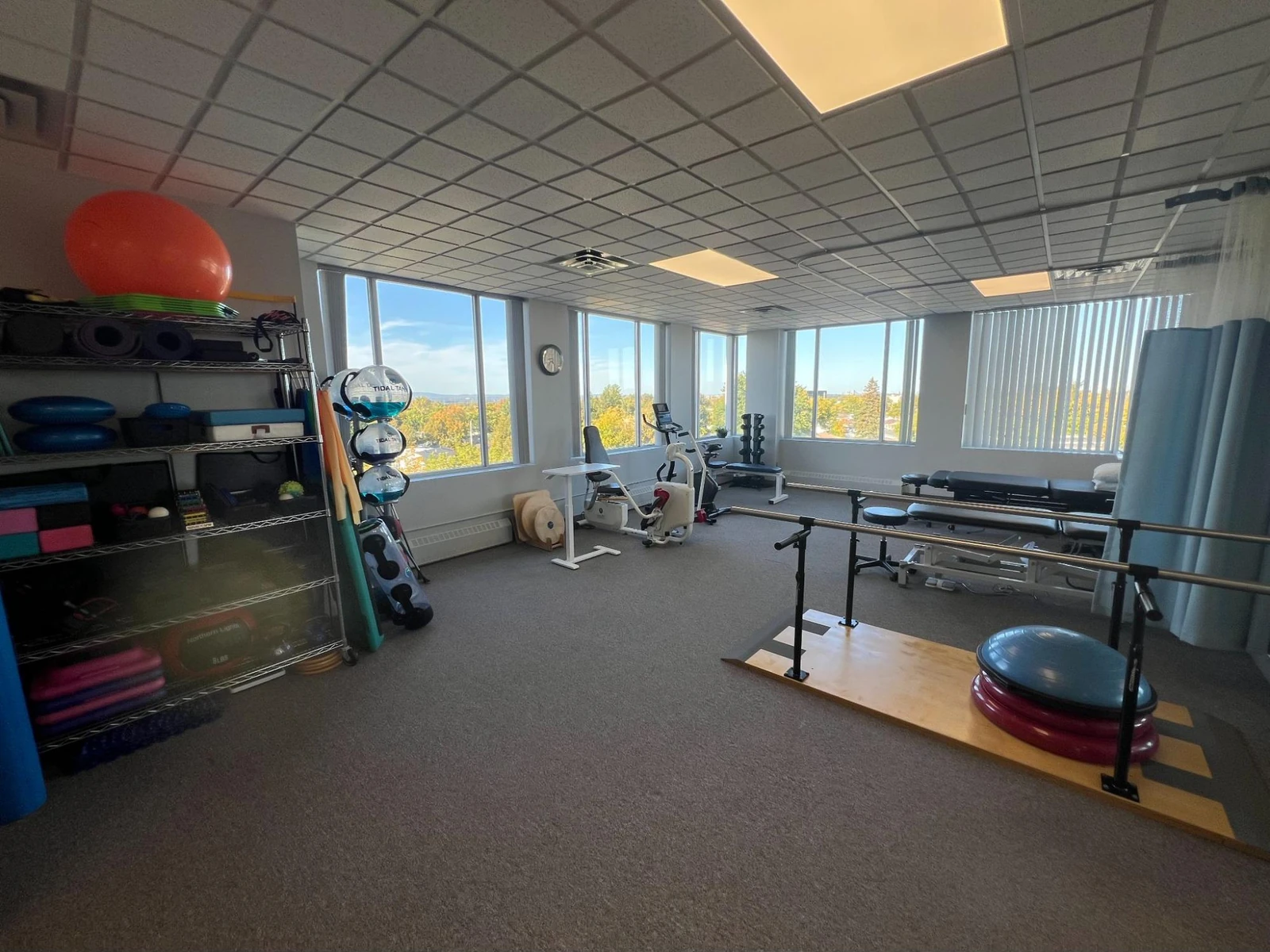 LiquidGym's new clinic space after the rebuild