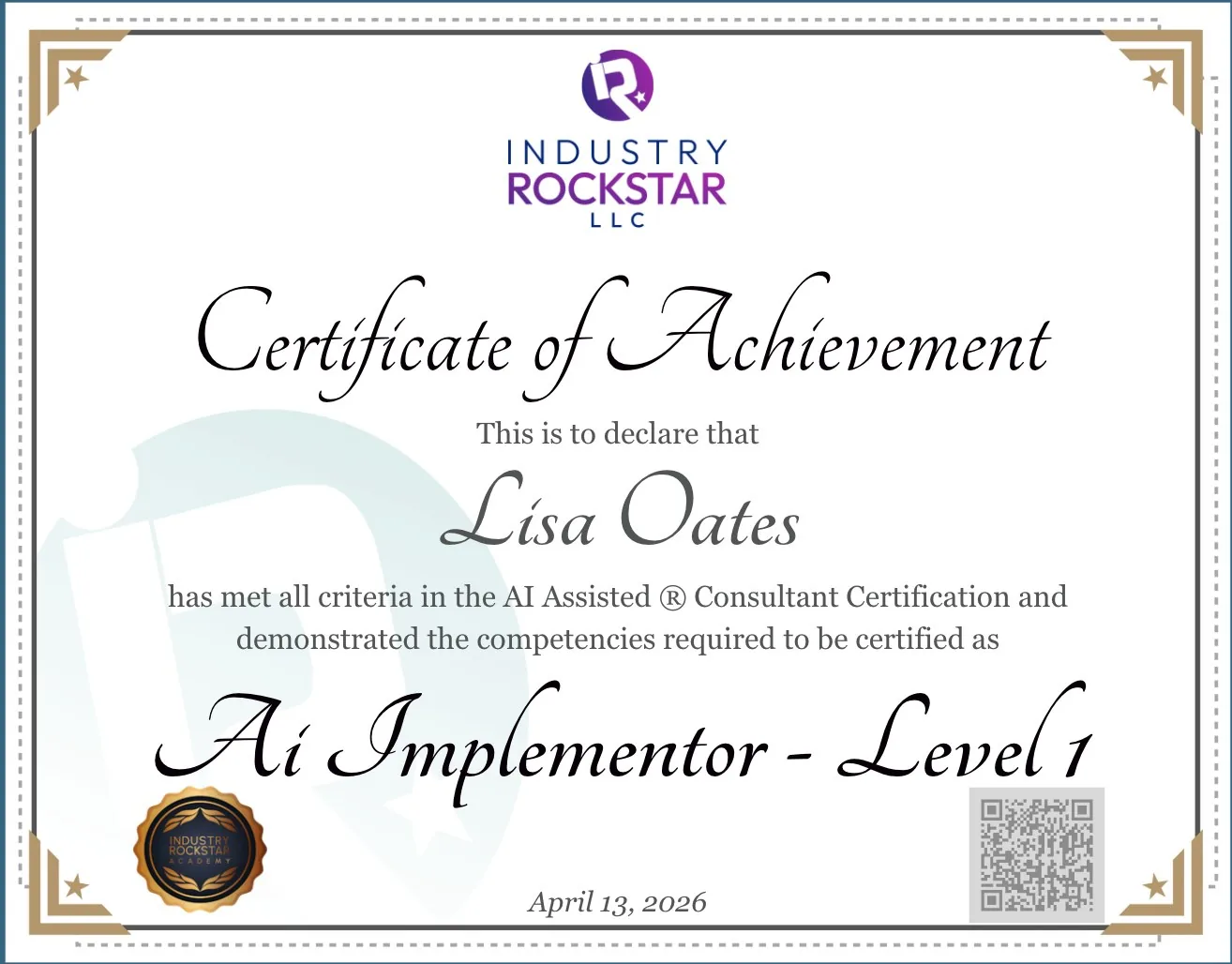 Professional Certificate