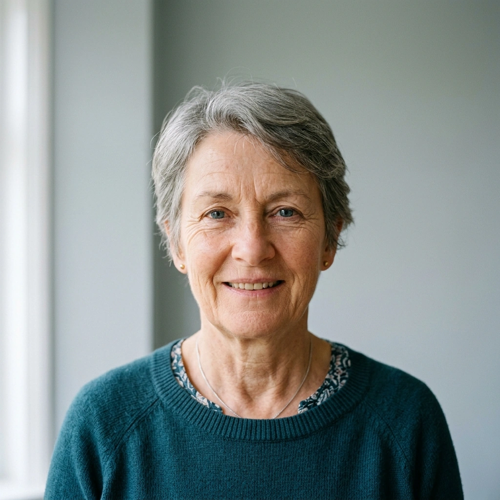 Portrait of Angela S., WEI member