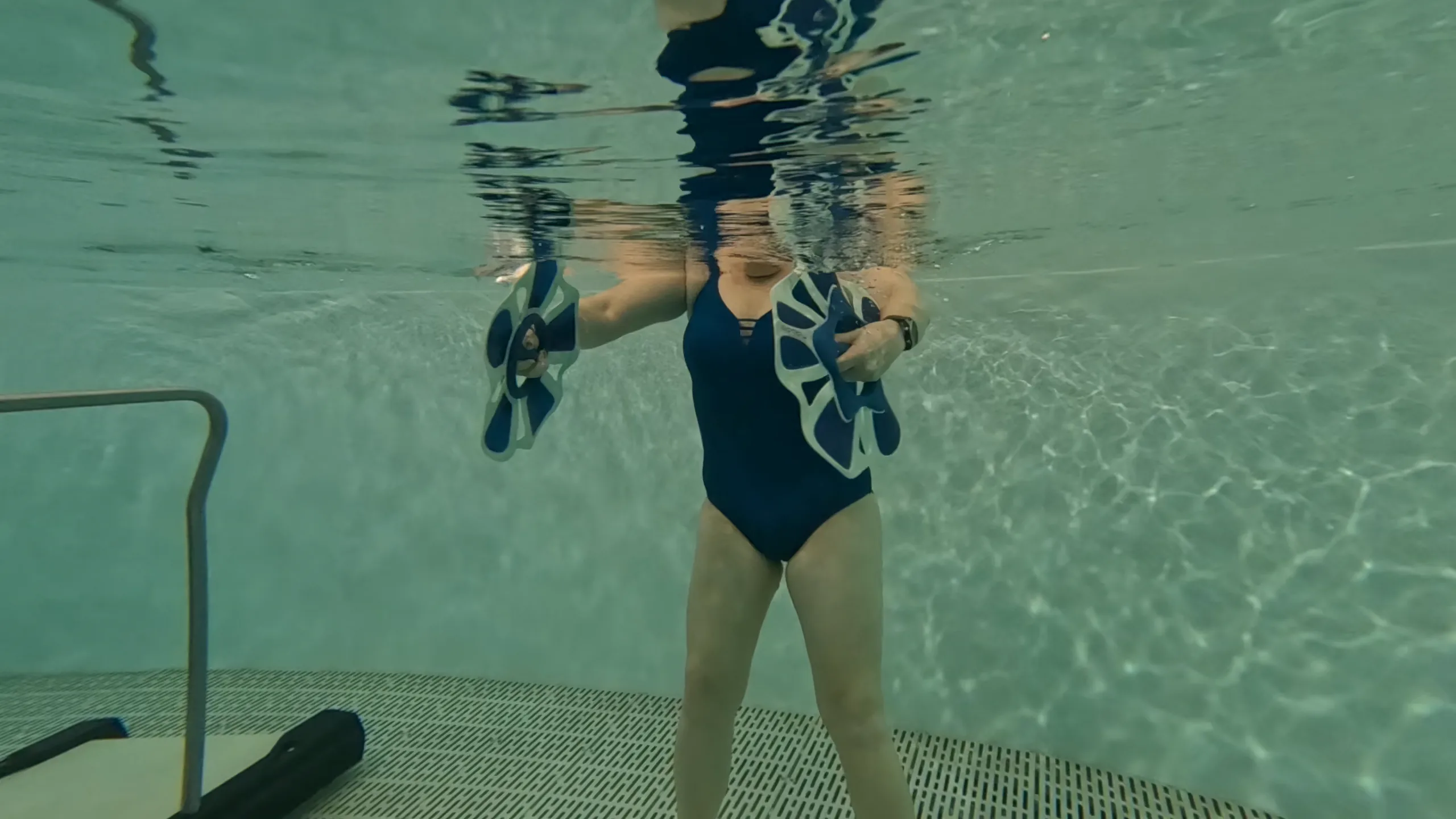 An aquatic therapy session at LiquidGym