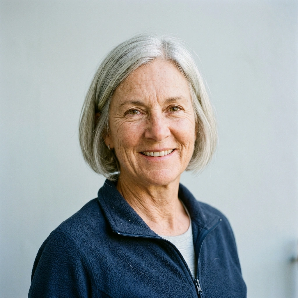 Portrait of Kathy, physiotherapy patient