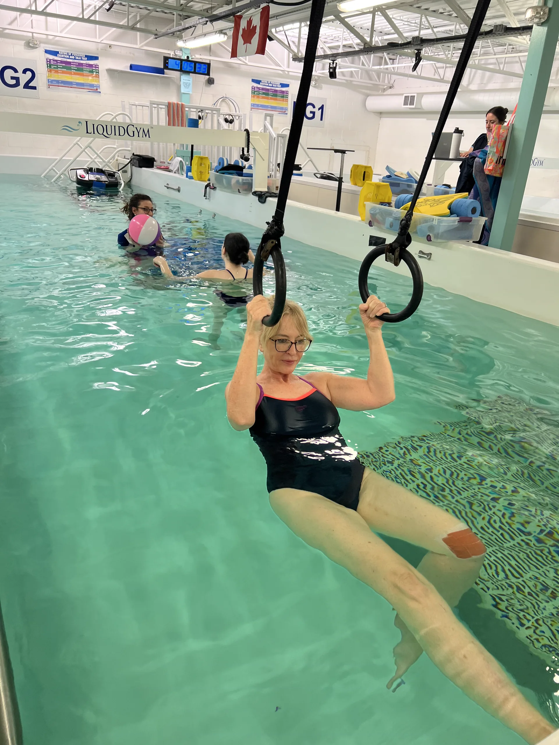 Karen Snyder and Irene Hammerich, LiquidGym co-founders