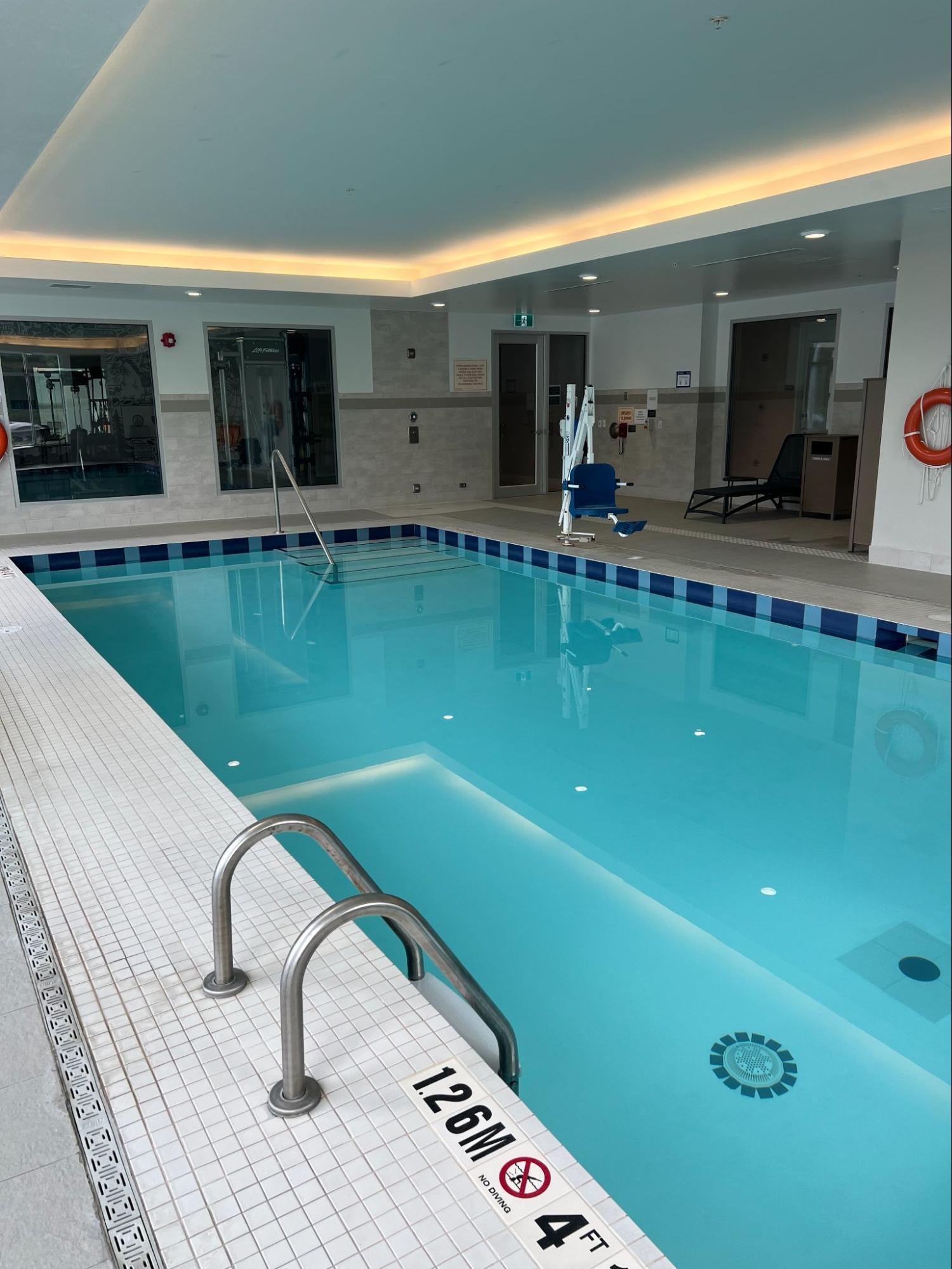 The LiquidGym therapy pool at Moodie Drive, Ottawa