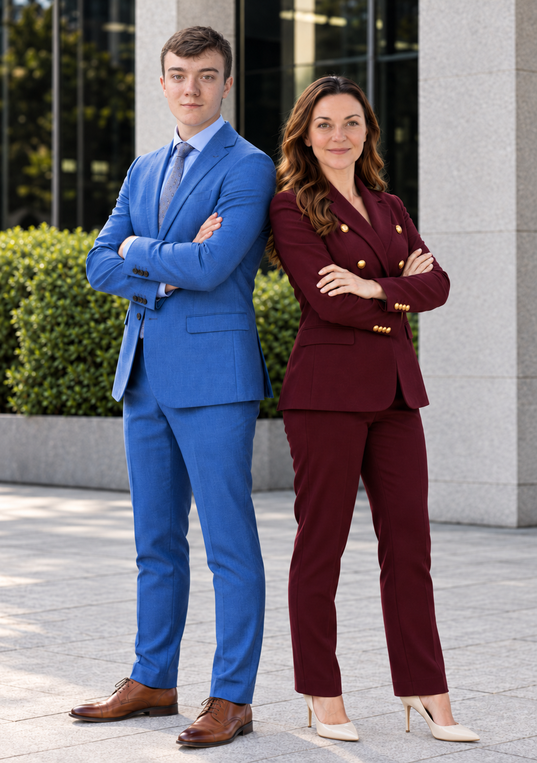 Hilda and Noah Beck — founders of SmartSphere Visibility Intelligence