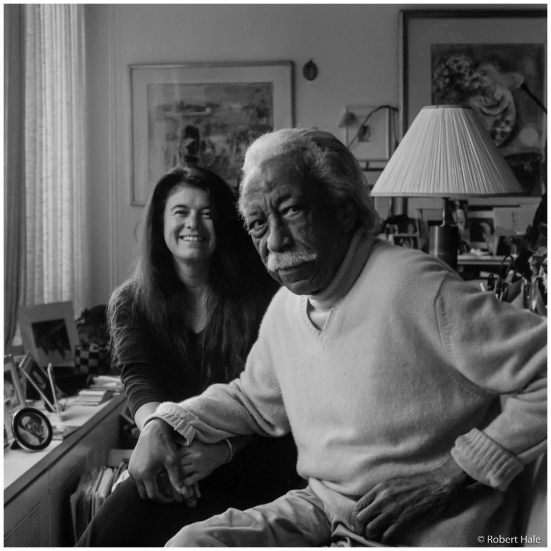 Gordon Parks with Marcia McCoy — courtesy of Robert Hale