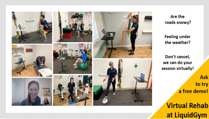 Don&rsquo;t Miss Your Next Appointment &mdash; Virtual Rehab at LiquidGym
