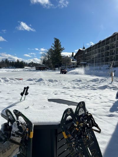 Snowshoeing near Ottawa